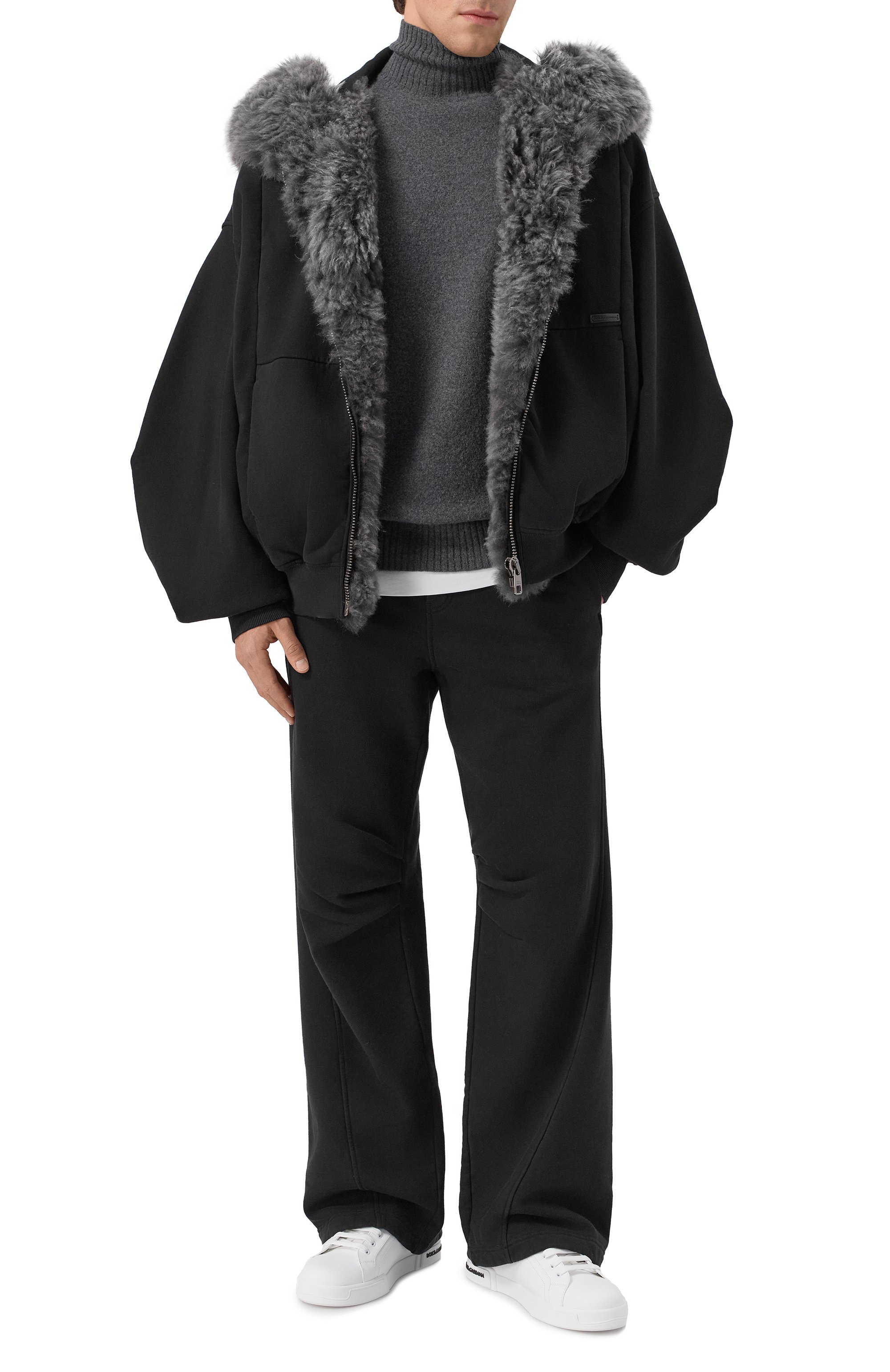 Хлопковые брюки DOLCE & GABBANA, арт. GP177T/G7PLD, фото 2