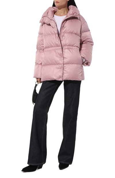 Пуховик ALINE светло-розового цвета по цене 79000 руб., арт. AL011003, фото 2 Пуховик ALINE, арт. AL011003, фото 2