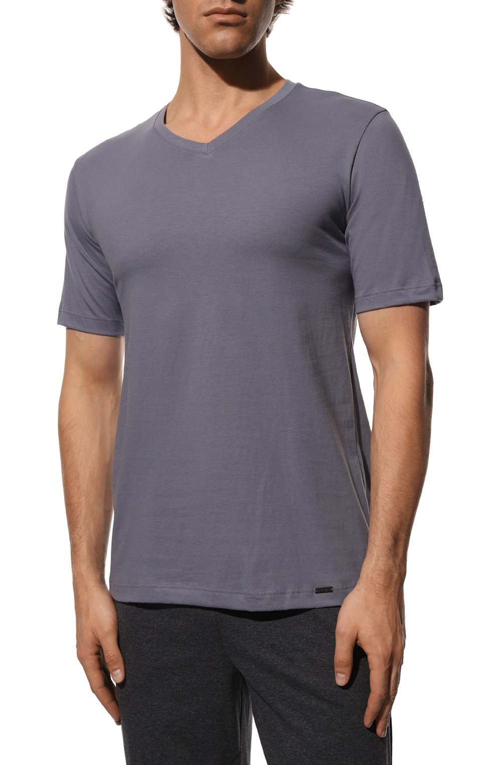 Хлопковая футболка HANRO, арт. 075051., фото 3