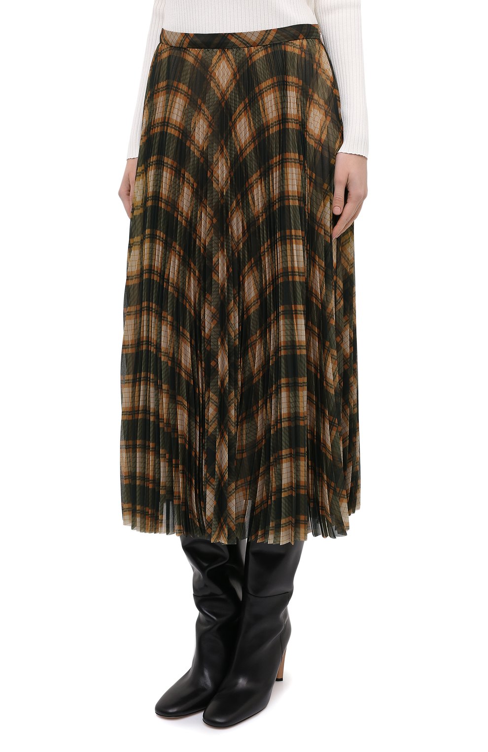 Плиссированная юбка DRIES VAN NOTEN, арт. 202-10830-1228, фото 4