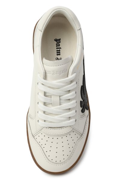 Кожаные кеды new palm 1 PALM ANGELS, арт. PBIA017F25LEA001, фото 4