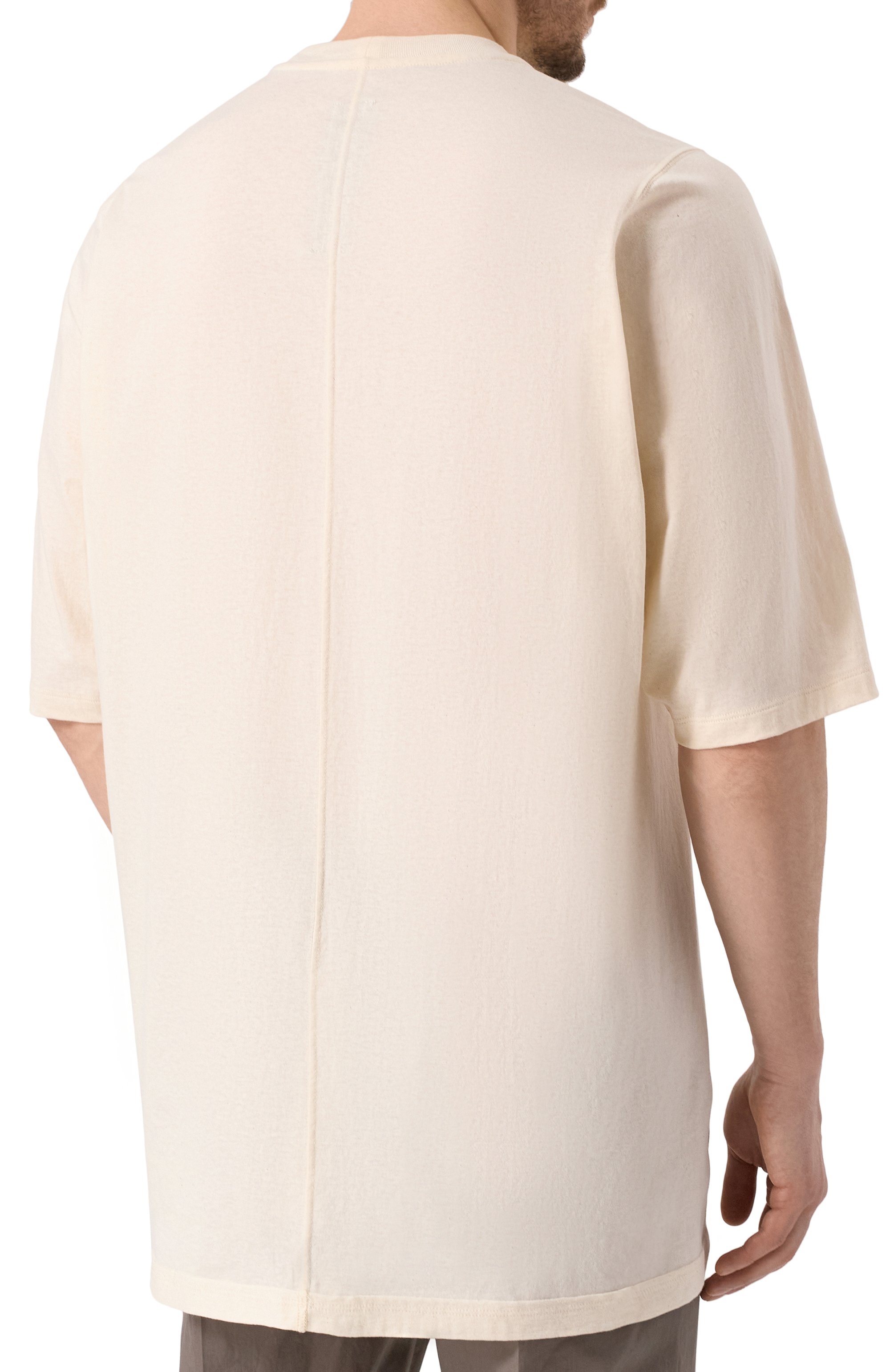 Хлопковая футболка RICK OWENS, арт. RR01E5238/JNCP3, фото 4