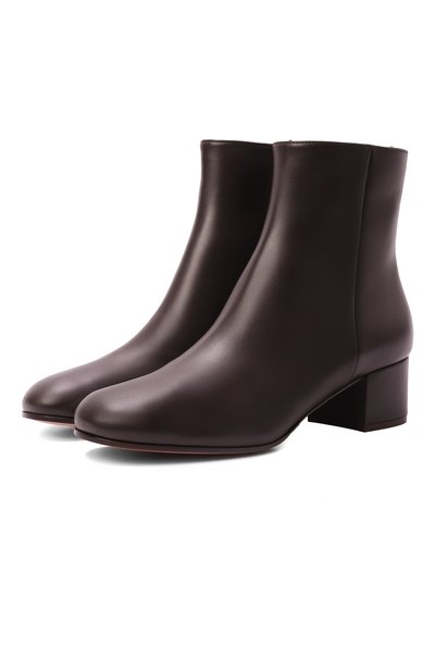 Женские кожаные ботильоны joelle 45 GIANVITO ROSSI, арт. G72847.45RIC.VGUM0M0