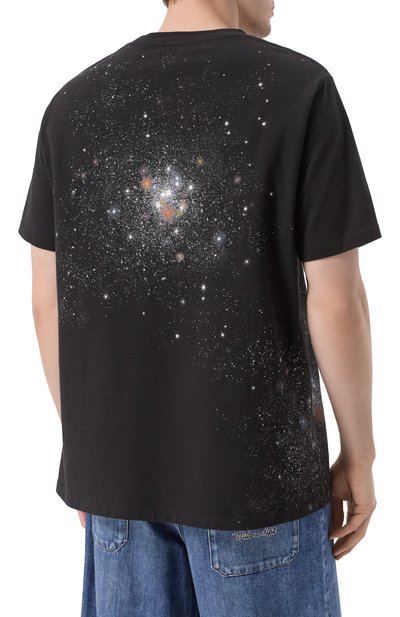 Хлопковая футболка BALMAIN, арт. EH0EG010/GE77, фото 4