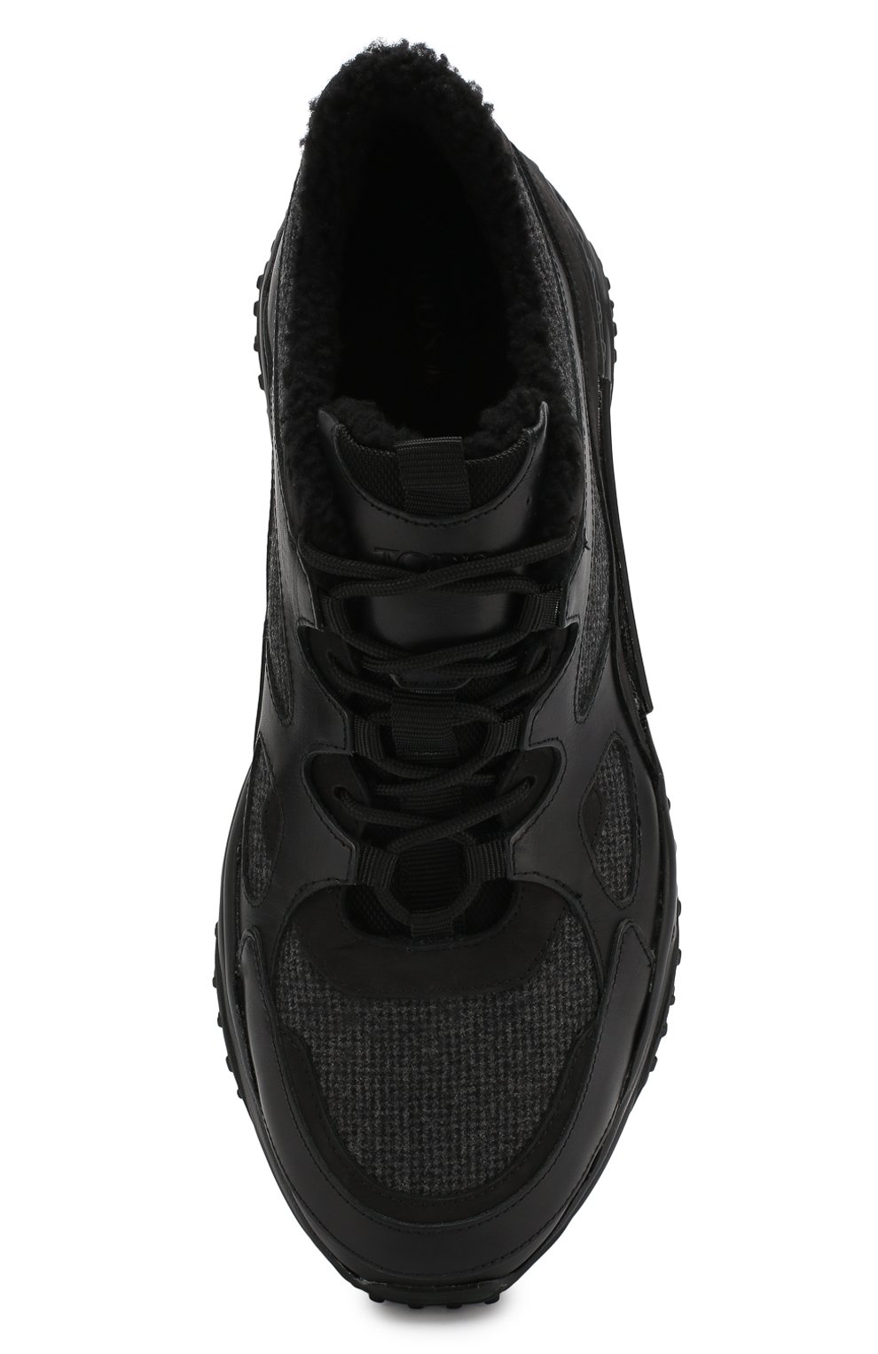 Комбинированные кроссовки TOD’S, арт. XXM57B0BL41MUP, фото 5