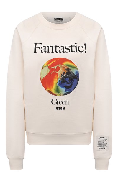 Женский хлопковый свитшот MSGM, арт. 3141MDM192 217789