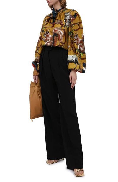 Шелковая блузка DOLCE & GABBANA, арт. F74V2T/FI12L, фото 3