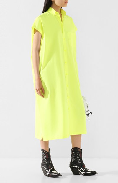 Хлопковое платье BALENCIAGA, арт. 576677/TIM09, фото 2