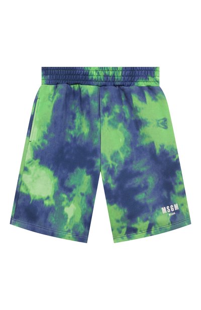 Хлопковые шорты MSGM KIDS, арт. MS028921, фото 1