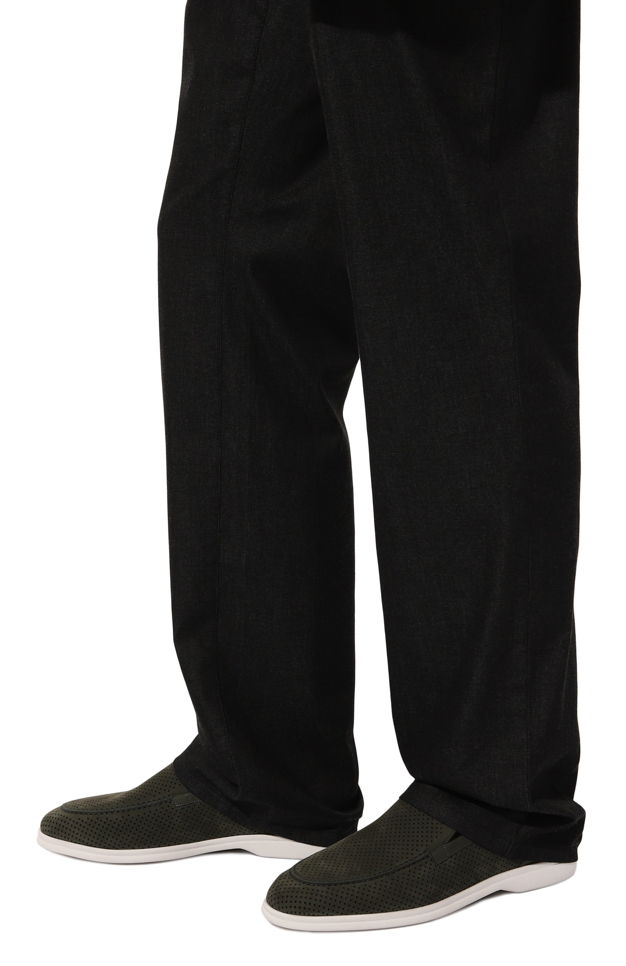 Замшевые лоферы ZILLI, арт. H0090AM1003VRUL01, фото 3