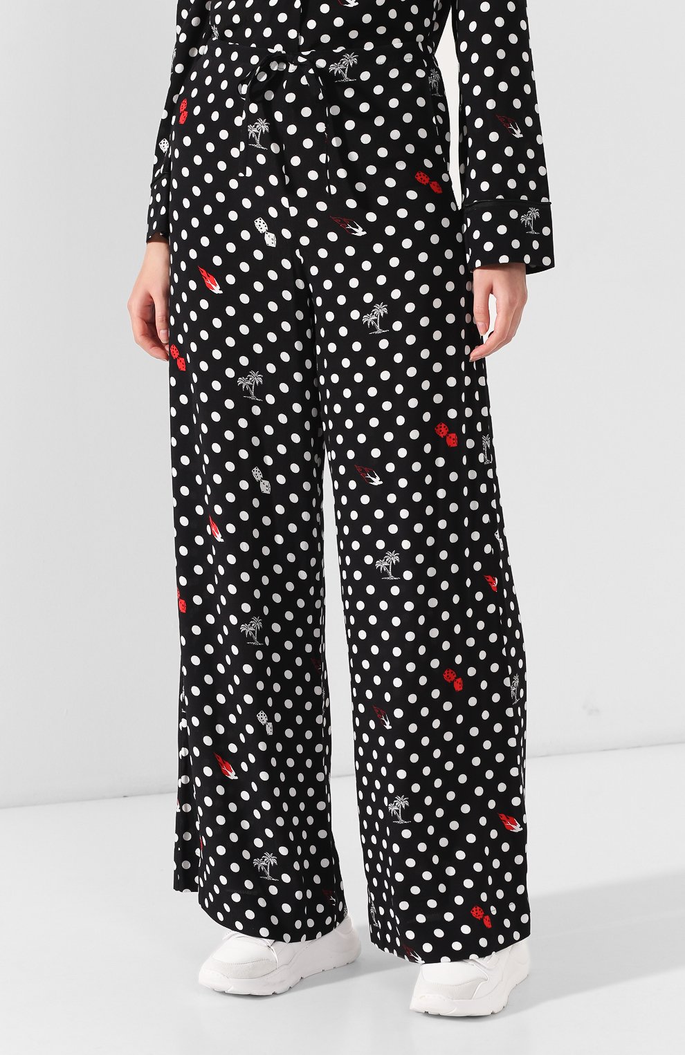 Брюки в горох MCQ SWALLOW, арт. 465354/RMF01, фото 3