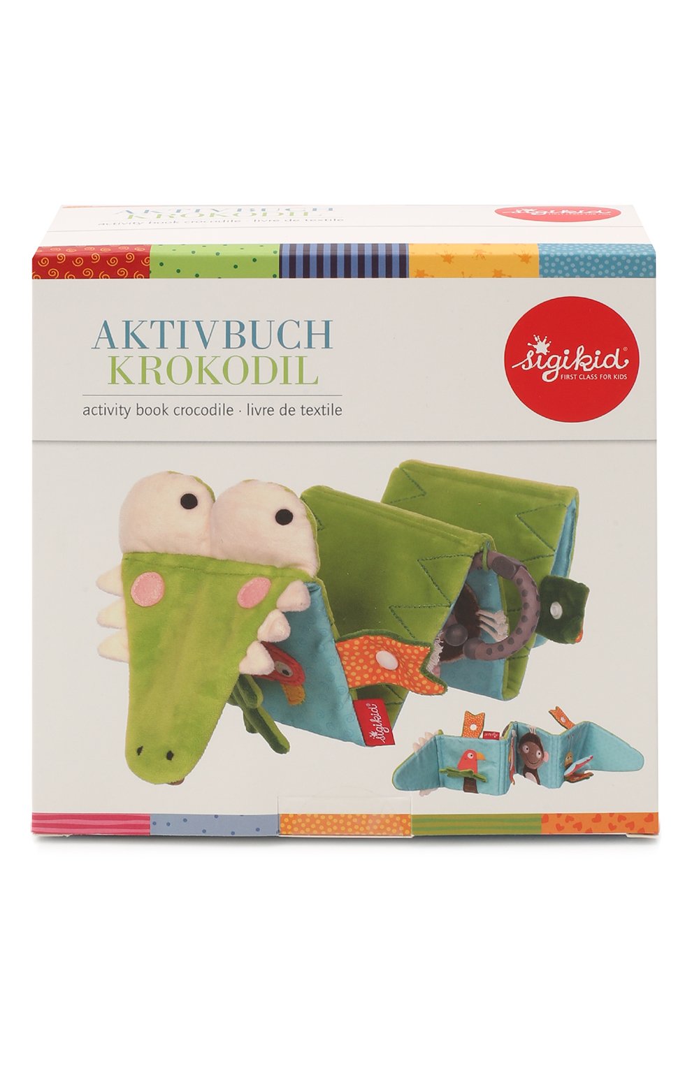 Развивающая игрушка крокодил SIGIKID разноцветного цвета по цене 3300 руб., арт. 42513, фото 1 Развивающая игрушка крокодил SIGIKID, арт. 42513, фото 1