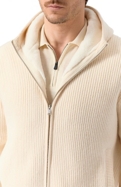 Кашемировый бомбер с подкладкой из норки MVST, арт. FTXTRECK-ES3625-2V/TR-ES3625, фото 5