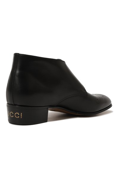 Кожаные ботинки GUCCI, арт. 596921 06F00, фото 5