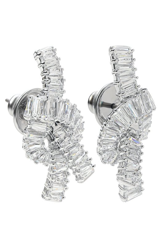 Серьги Matrix Swarovski 5727040 Серебряный  5727040 Фото 3