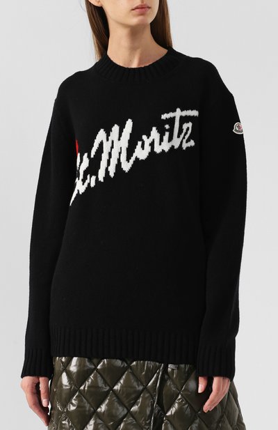 Пуловер из смеси шерсти и кашемира MONCLER, арт. D2-093-90933-50-959A8, фото 3
