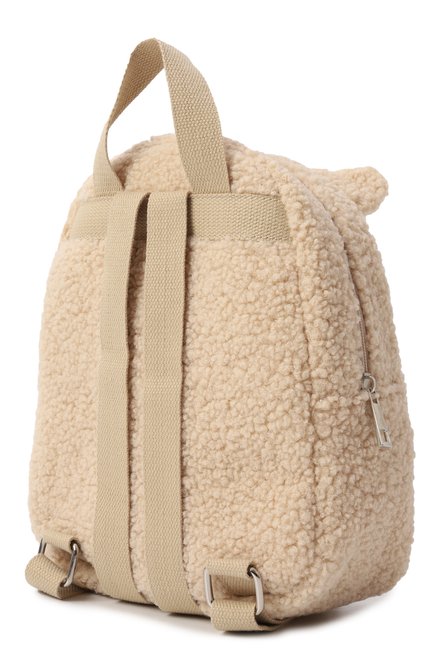 Детская рюкзак MC2 SAINT BARTH бежевого цвета, арт. STBA PLUSH BACKPACK/00093G | Фото 2 (Материал: Текстиль; Нос: Не проставлено; Материал сплава: Проставлено)