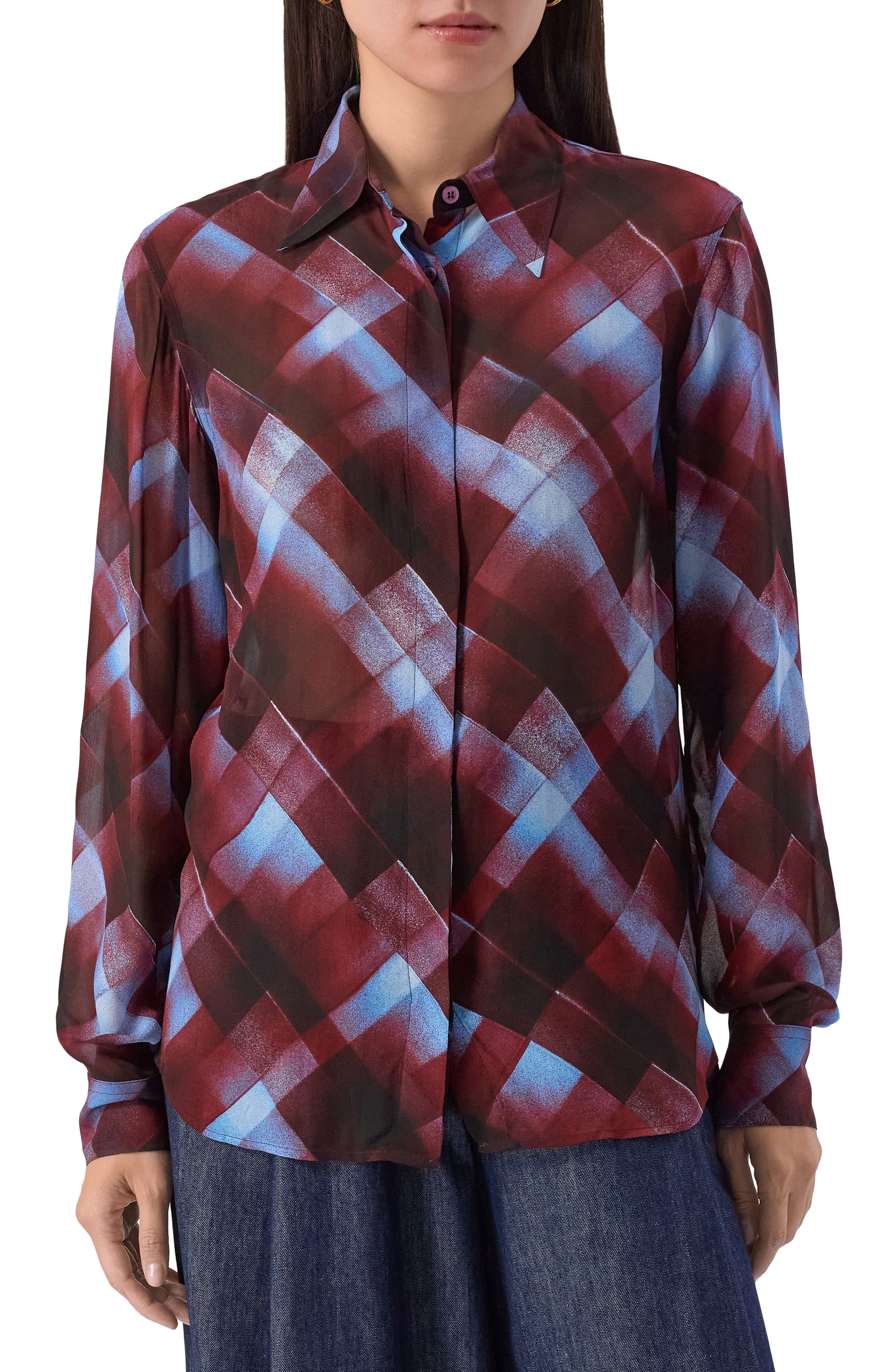 Рубашка из вискозы DRIES VAN NOTEN, арт. 010706-2108-358, фото 3