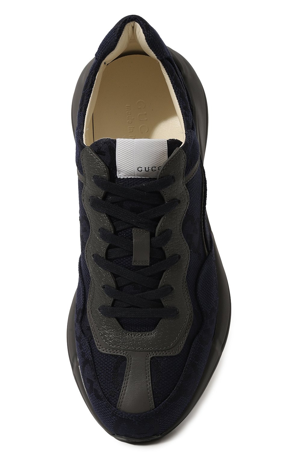 Текстильные кроссовки rhyton GUCCI, арт. 725932/FAA5D, фото 6