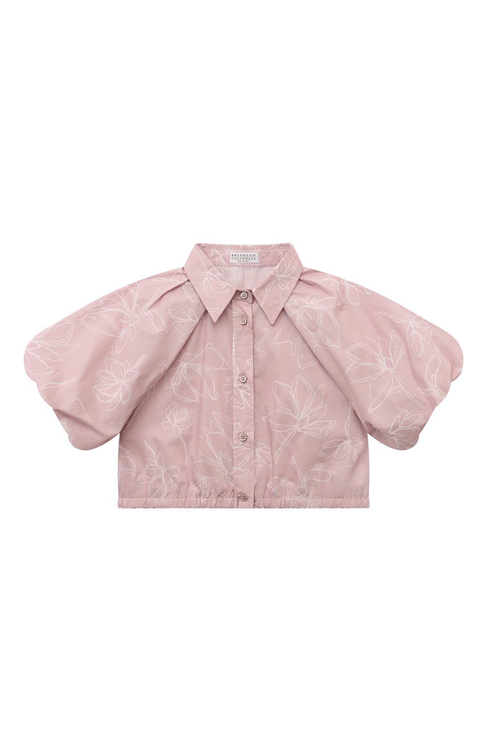 Хлопковая рубашка BRUNELLO CUCINELLI, арт. BL934C852A, фото 1