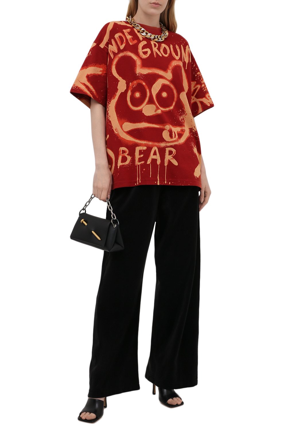 Хлопковые брюки BALENCIAGA, арт. 657840/TKQ12, фото 2