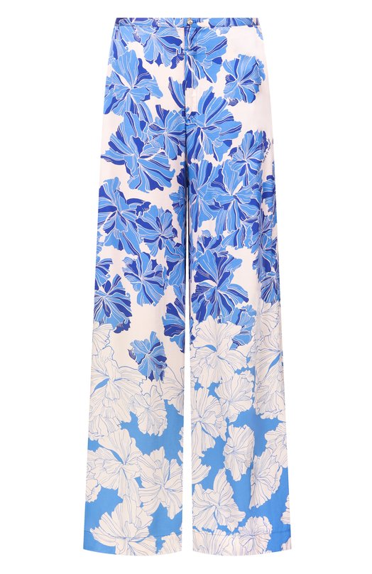 Брюки из вискозы Poupette St Barth WL3S26QVSFNU Голубой WL3S26QVSFNU