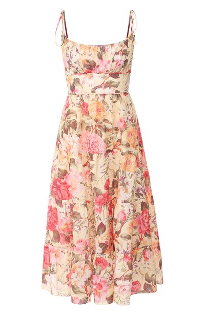 Женское льняное платье ZIMMERMANN, арт. 6575DH0N