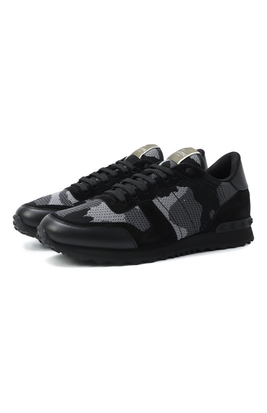 Комбинированные кроссовки Rockrunner Valentino 7Y2S0723/QRK Серый 7Y2S0723/QRK