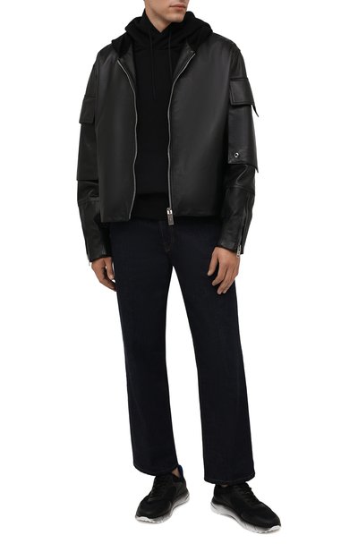 Комбинированные кроссовки HOGAN, арт. HXM5660DV30QH9, фото 2