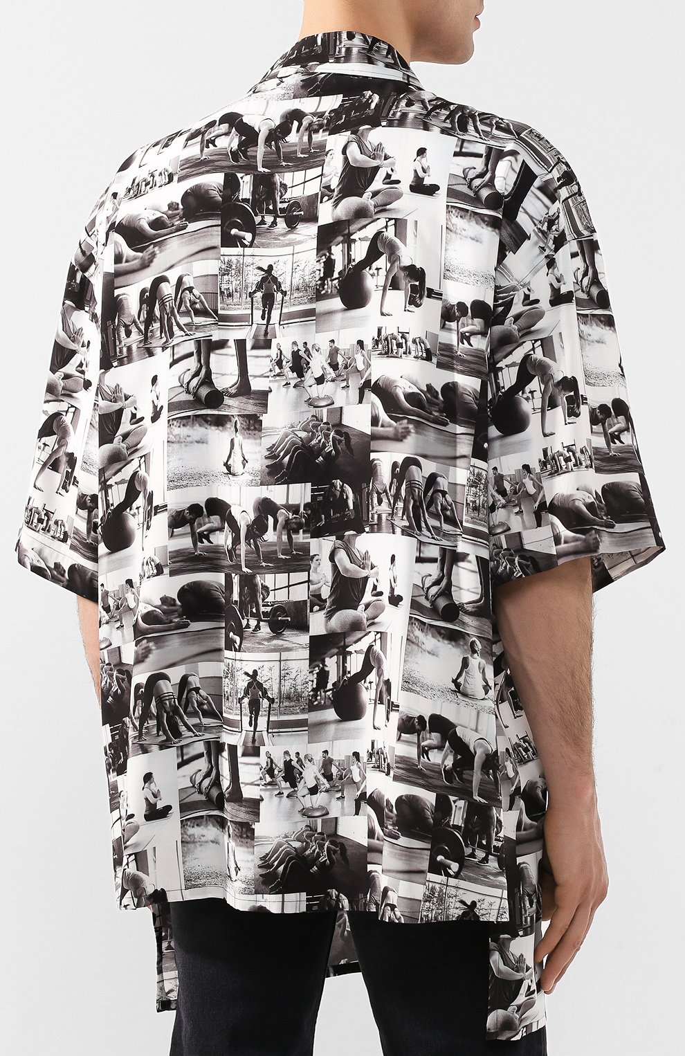 Рубашка из вискозы BALENCIAGA, арт. 571440/TELB5, фото 4