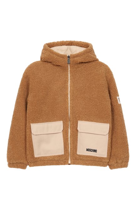 Мужская куртка из экомеха MOSCHINO, арт. HUA008/LIA00/10-14