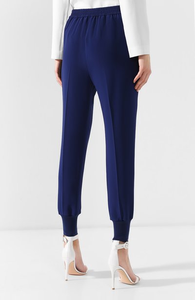 Джоггеры STELLA MCCARTNEY синего цвета по цене 56100 руб., арт. 341416/SCA06, фото 4 Джоггеры STELLA MCCARTNEY, арт. 341416/SCA06, фото 4