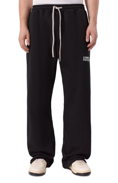 Хлопковые брюки COMME DES FUCKDOWN, арт. CFABM01849, фото 3