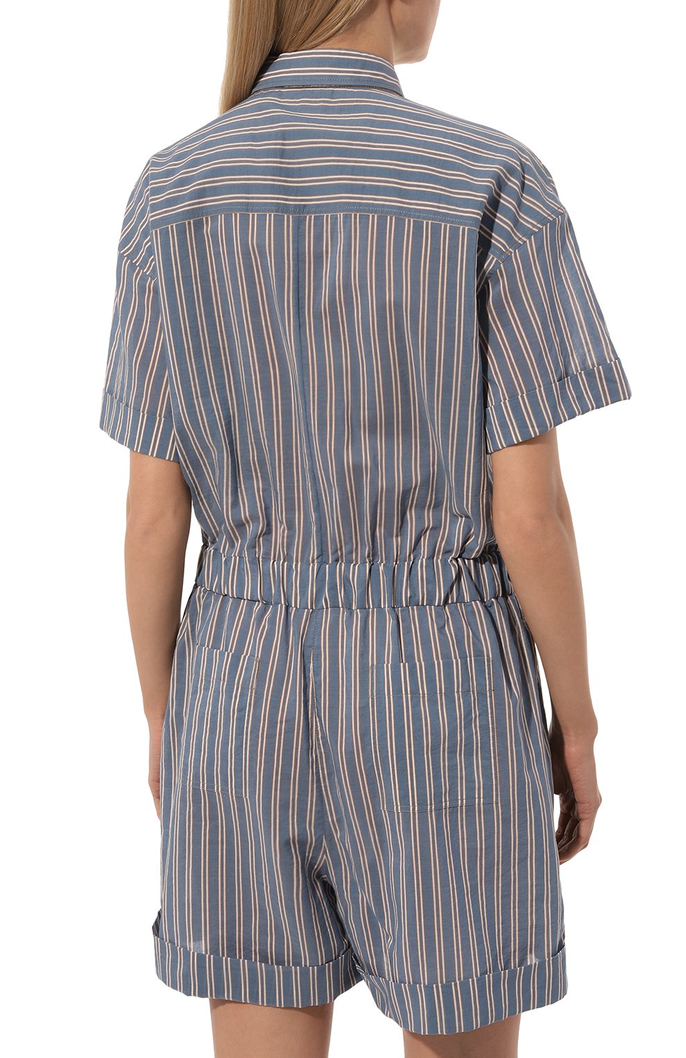 Комбинезон из хлопка и шелка BRUNELLO CUCINELLI, арт. MP774MG289, фото 4