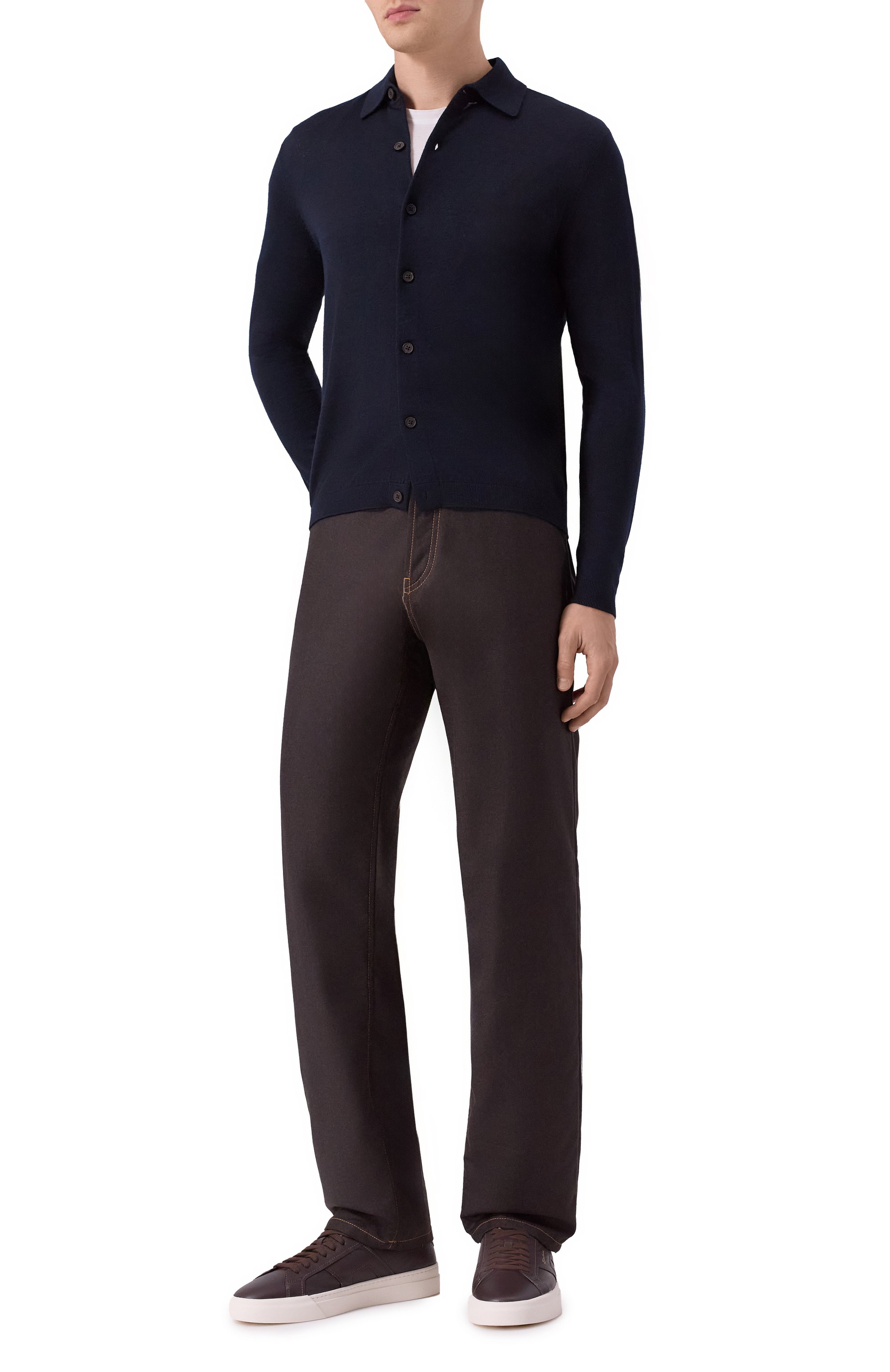 Шерстяная рубашка EMPORIO ARMANI, арт. EM001959/AF14114, фото 2