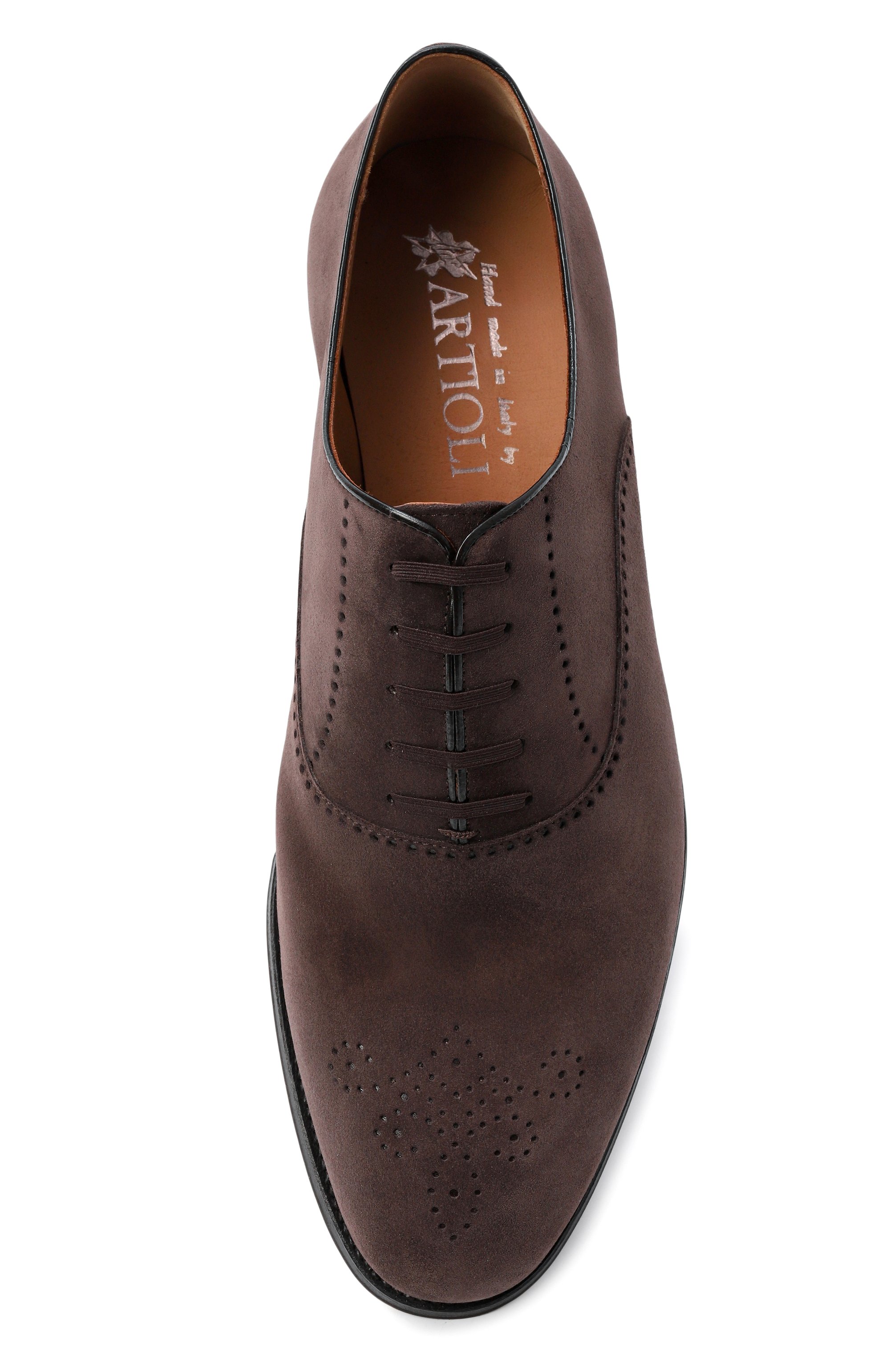 Замшевые оксфорды ARTIOLI, арт. 4S032/BIS/SU, фото 5