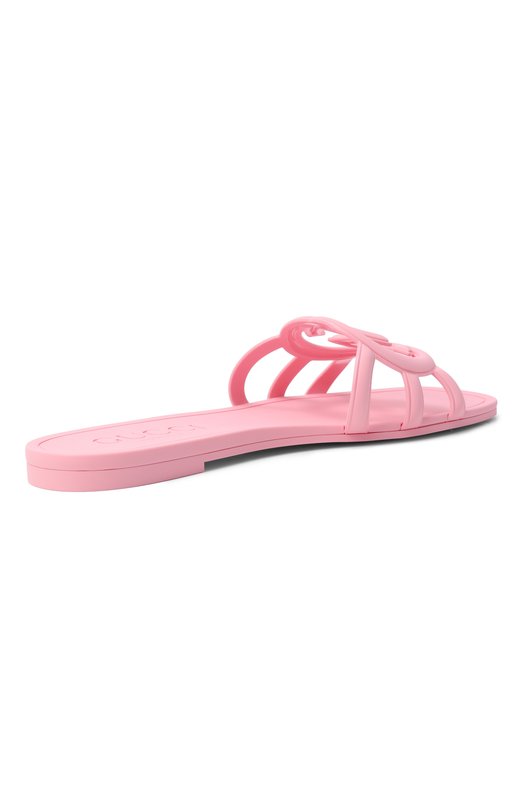 Резиновые шлепанцы Gucci 780307/J8700 Розовый  780307/J8700 Фото 5