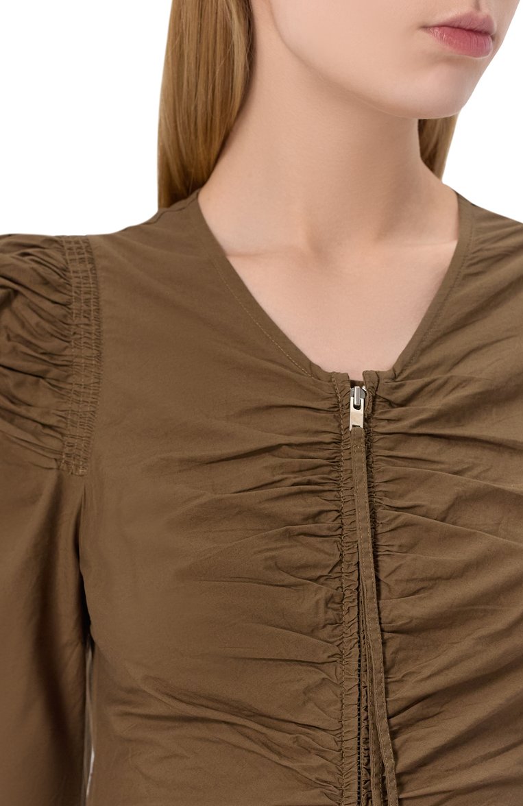 Хлопковое платье ISABEL MARANT ETOILE, арт. R00685FA/C1J06E, фото 5