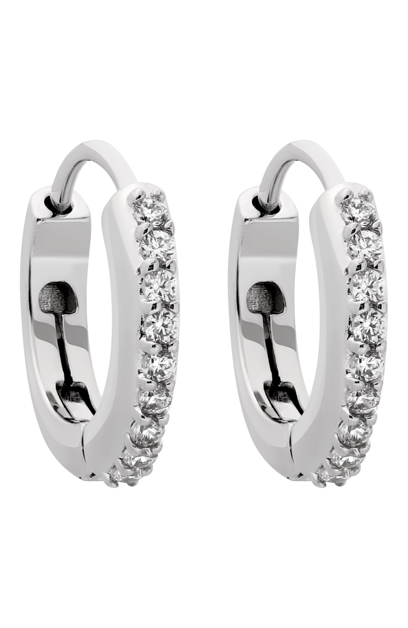 Серьги matrix SWAROVSKI серебряного цвета по цене 8995 руб., арт. 5690670, фото 3 Серьги matrix SWAROVSKI, арт. 5690670, фото 3