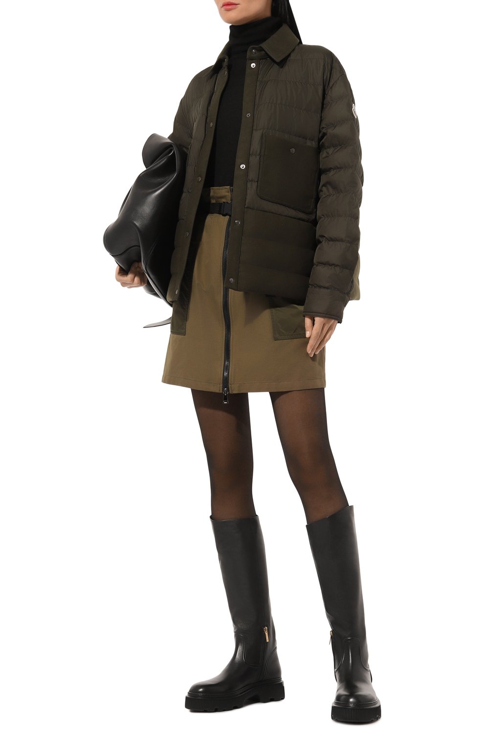 Кожаные сапоги SANTONI, арт. WSCG71108NERTAIY, фото 2