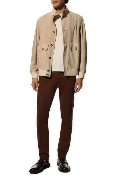 Хлопковые брюки KITON, арт. UFPPEJ0300B, фото 2