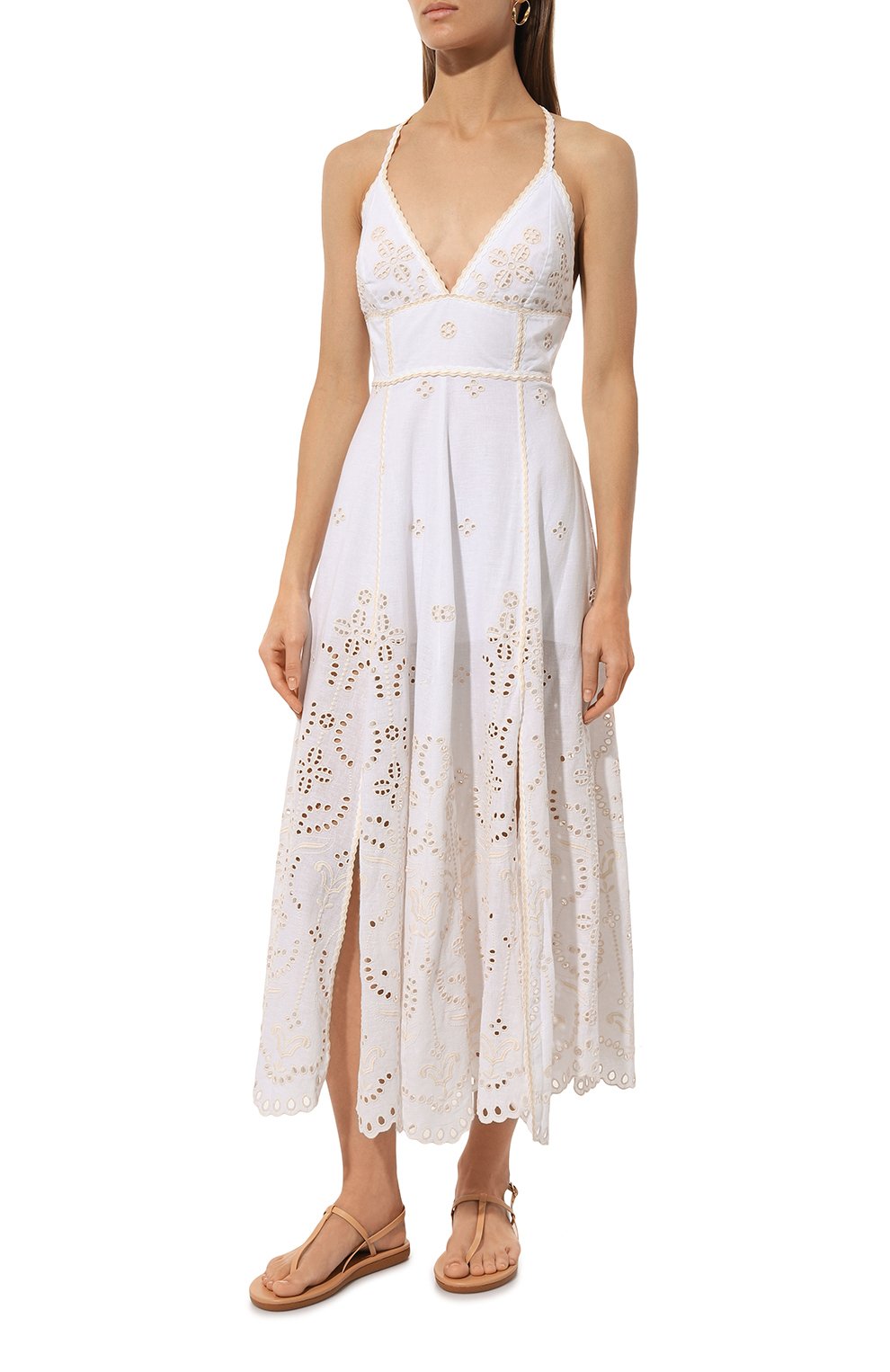 Платье из хлопка и льна CHARO RUIZ IBIZA, арт. 244622, фото 3