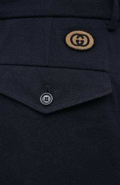 Хлопковые брюки GUCCI, арт. 639398/ZAF7Y, фото 5