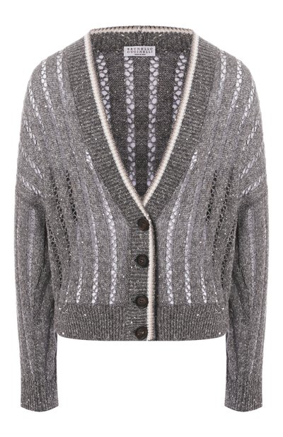 Женский льняной кардиган BRUNELLO CUCINELLI, арт. MC0559416