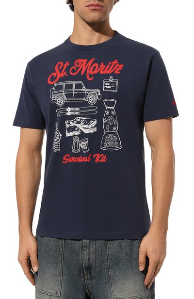 Хлопковая футболка MC2 SAINT BARTH, арт. STBM ARN0TT/ARN0001/MAYP57, фото 3