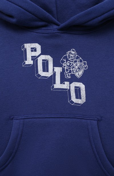 Хлопковое худи POLO RALPH LAUREN, арт. 321850998, фото 3