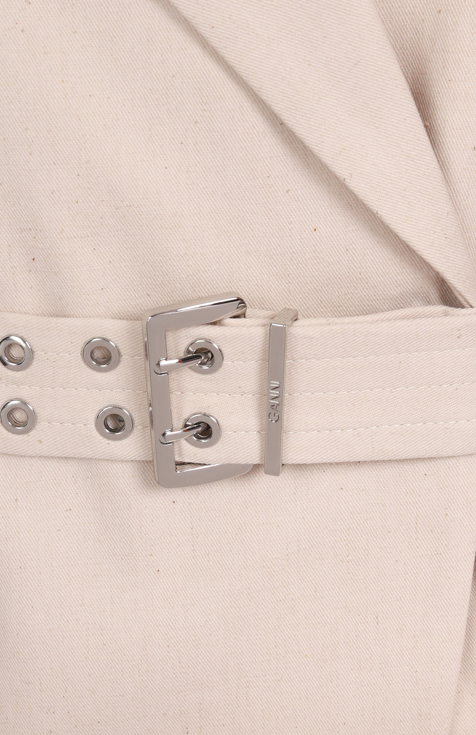 Жакет из хлопка и льна GANNI, арт. W0231/265, фото 6