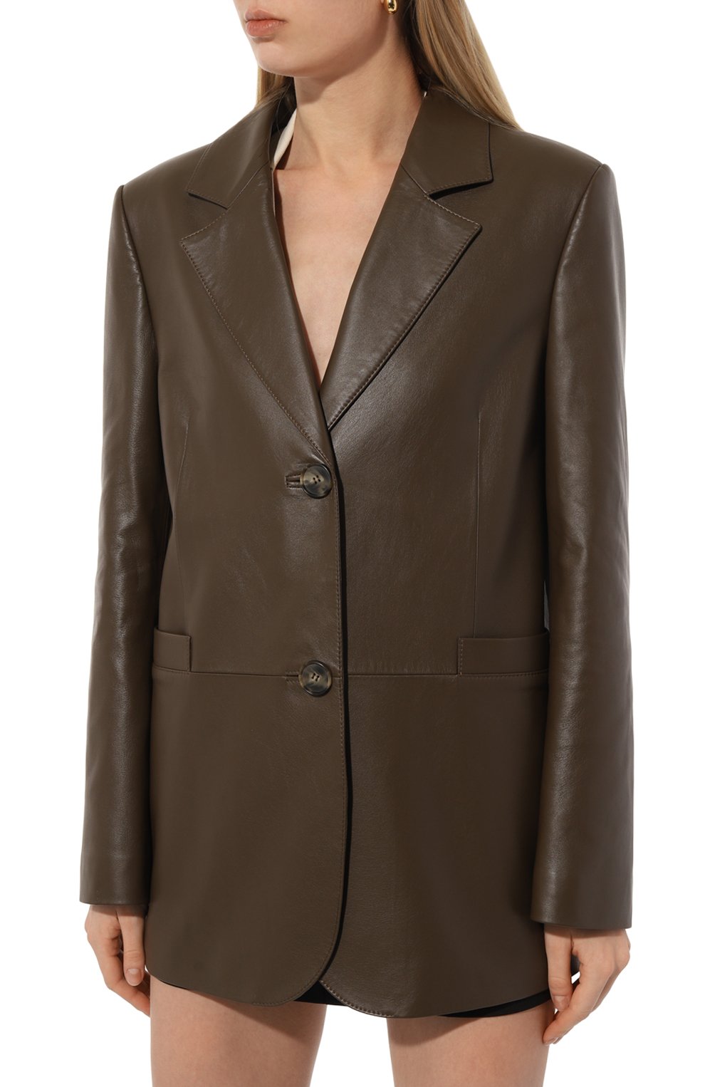 Кожаный жакет COLOR TEMPERATURE, арт. К-10/467, фото 3