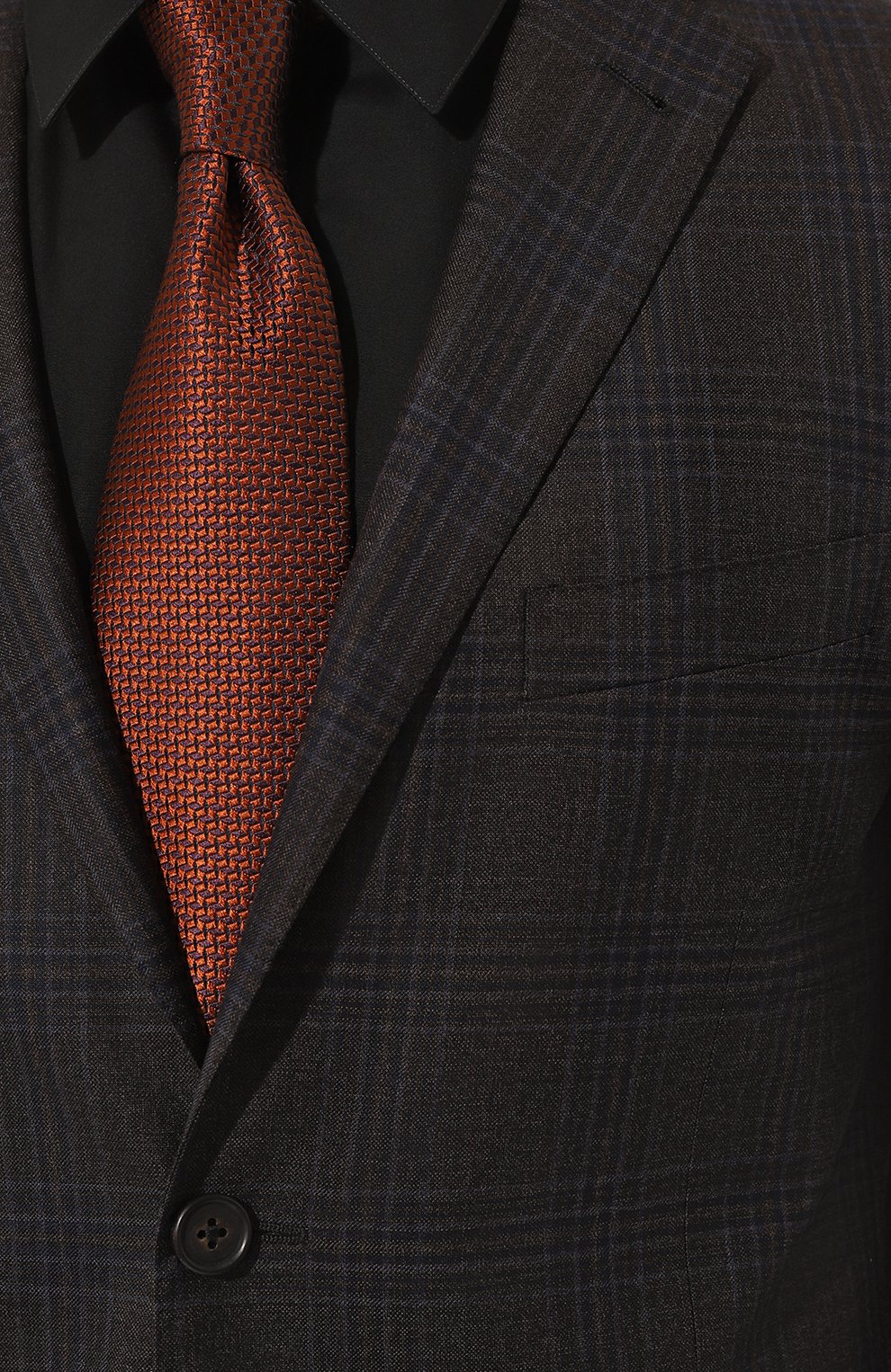 Шерстяной пиджак CORNELIANI коричневого цвета по цене 109000 руб., арт. 946002-9416277, фото 7 Шерстяной пиджак CORNELIANI, арт. 946002-9416277, фото 7