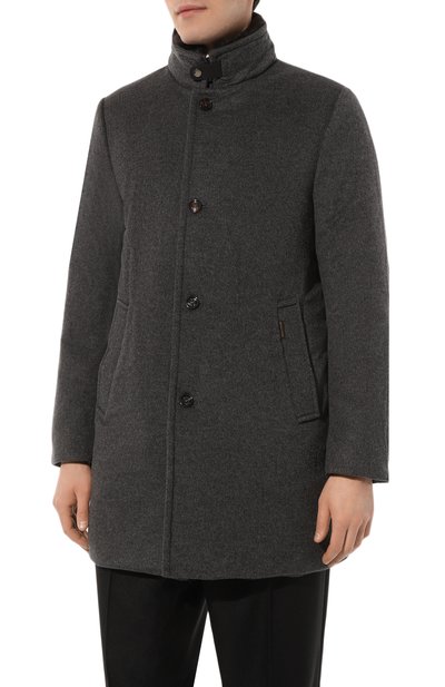 Пуховое пальто bond-fur-le с воротником из овчины MOORER, арт. RUF-DN0-LE_SET, фото 3